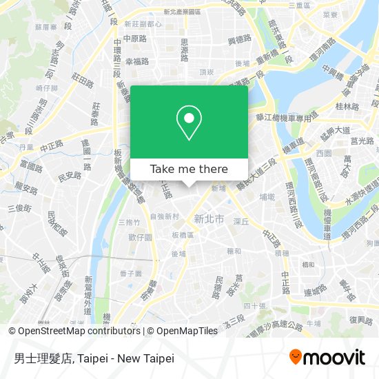 男士理髮店 map