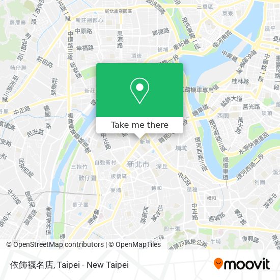 依飾襪名店 map