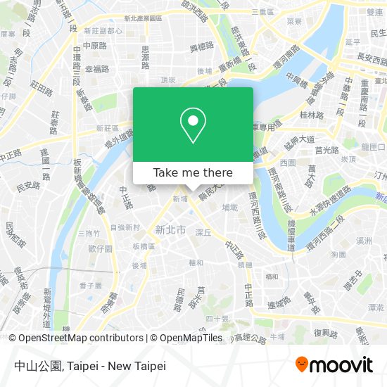 中山公園 map
