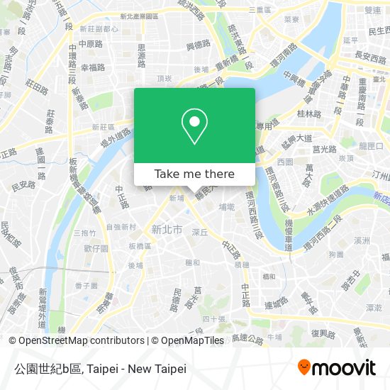 公園世紀b區 map