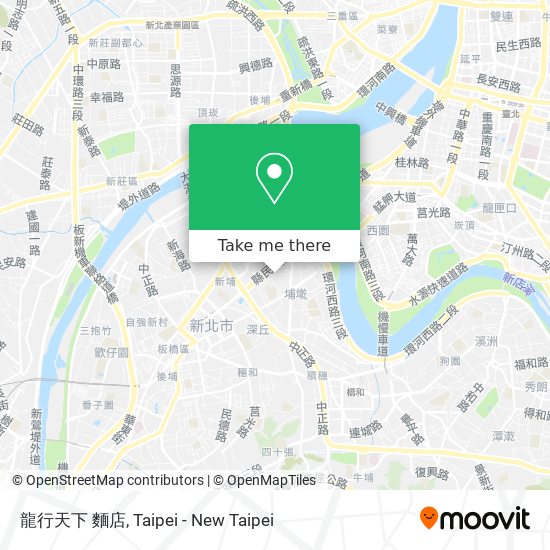 龍行天下 麵店 map