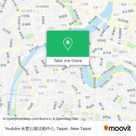 Youbike-永豐公園活動中心 map