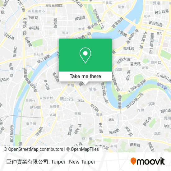 巨仲實業有限公司地圖