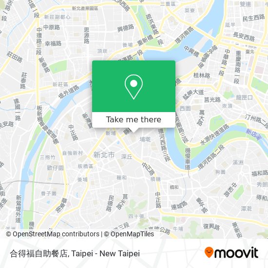 合得福自助餐店 map