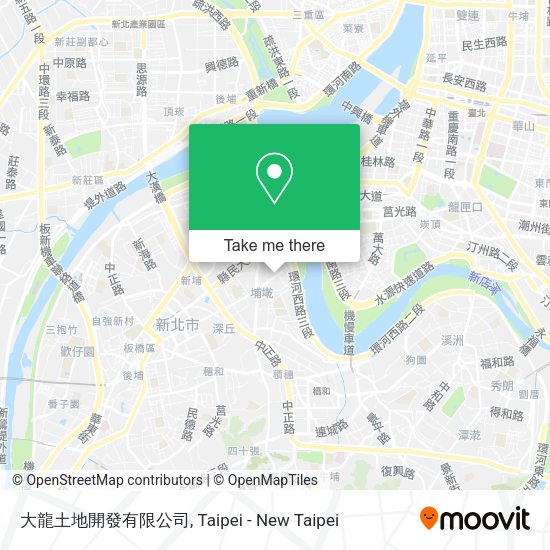 大龍土地開發有限公司地圖