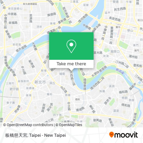 板橋慈天宮 map