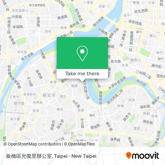 板橋區光復里辦公室 map