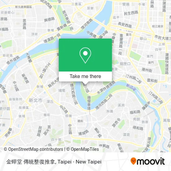 金蟬堂 傳統整復推拿 map