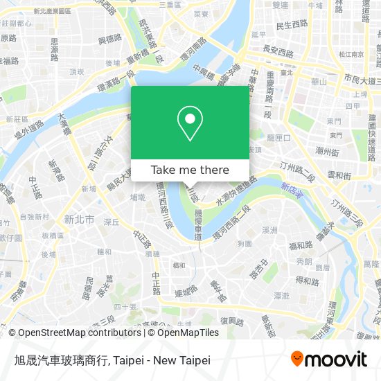 旭晟汽車玻璃商行地圖
