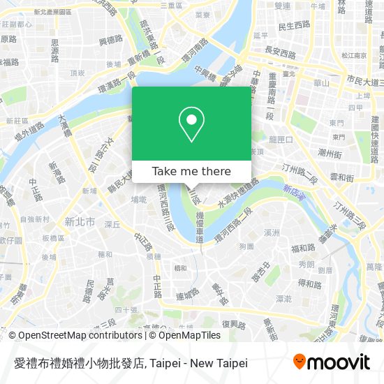 愛禮布禮婚禮小物批發店 map