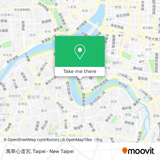 萬華心道宮 map