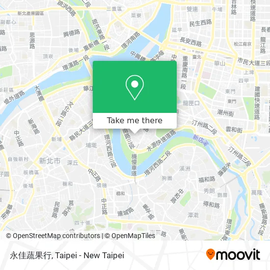 永佳蔬果行 map