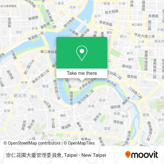 崇仁花園大廈管理委員會地圖
