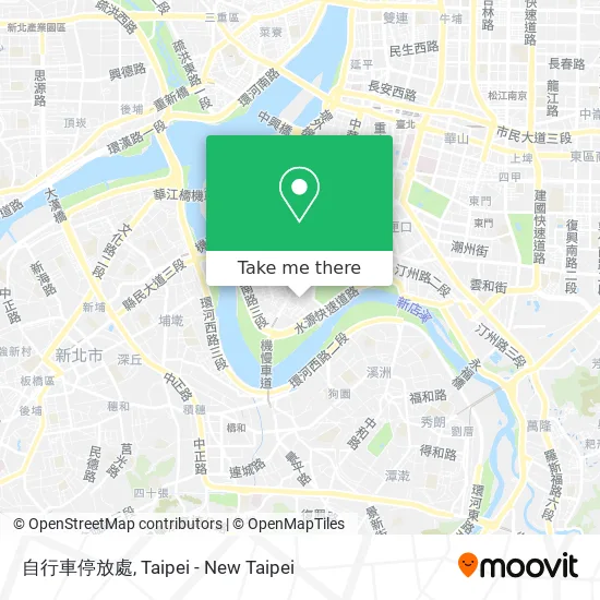 自行車停放處地圖