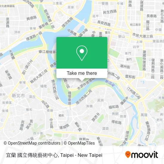 宜蘭 國立傳統藝術中心 map