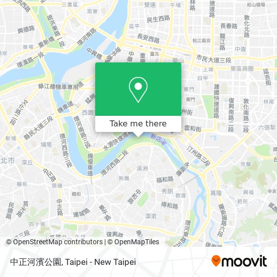 中正河濱公園 map