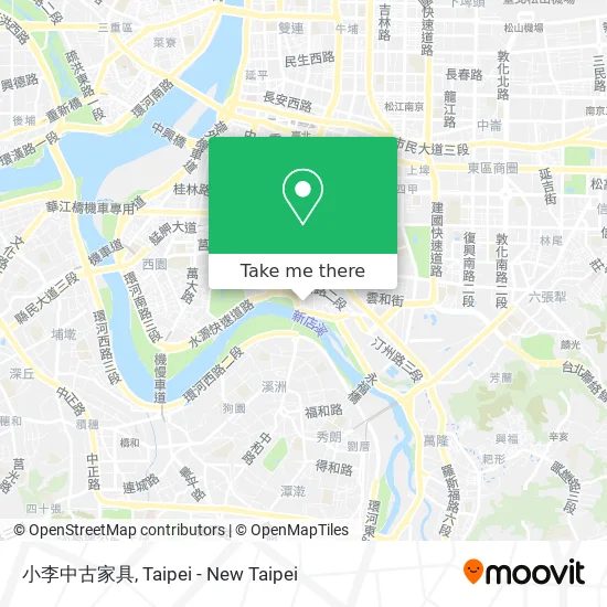 小李中古家具 map