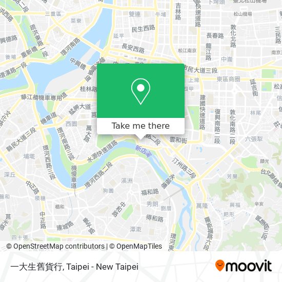 一大生舊貨行 map