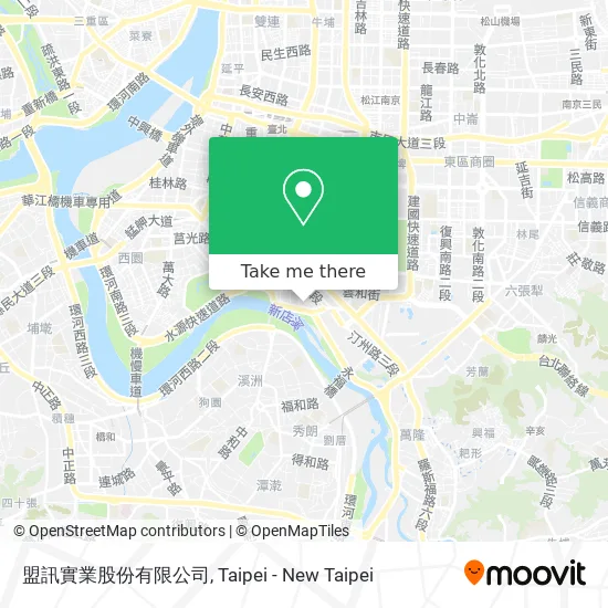 盟訊實業股份有限公司 map
