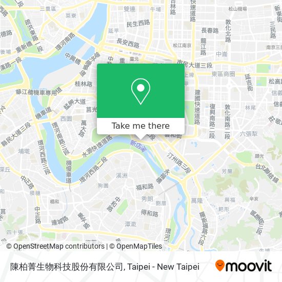 陳柏菁生物科技股份有限公司 map