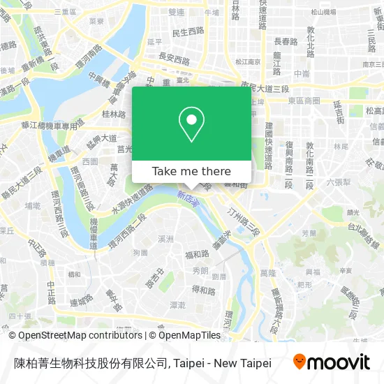 陳柏菁生物科技股份有限公司 map
