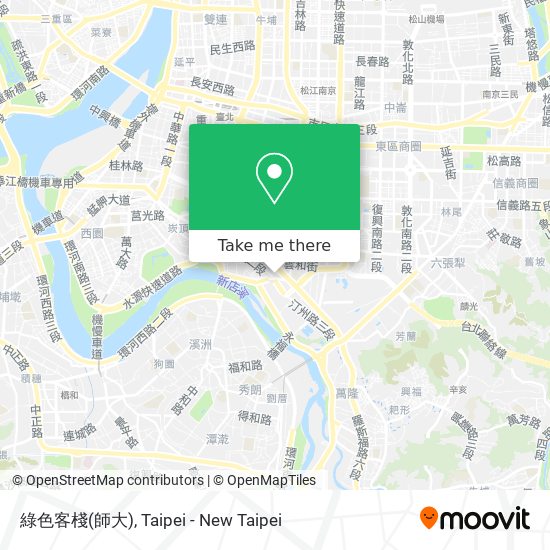 綠色客棧(師大) map