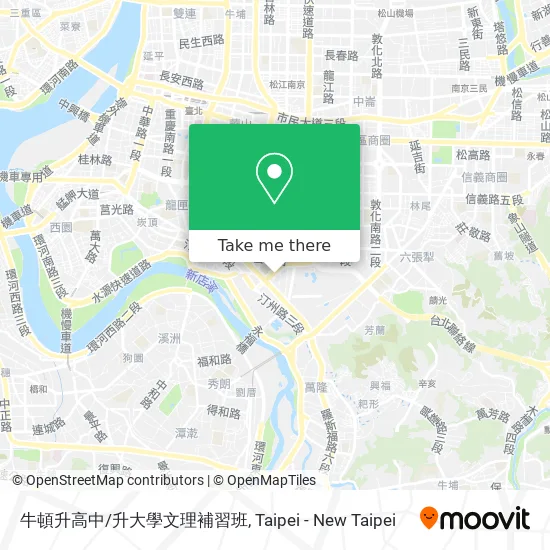 牛頓升高中/升大學文理補習班 map