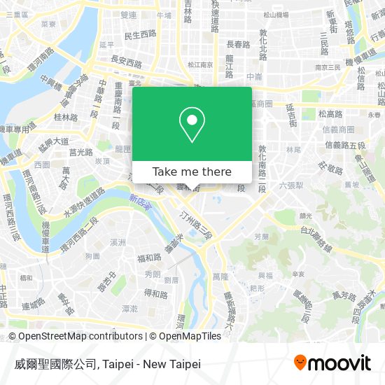 威爾聖國際公司 map