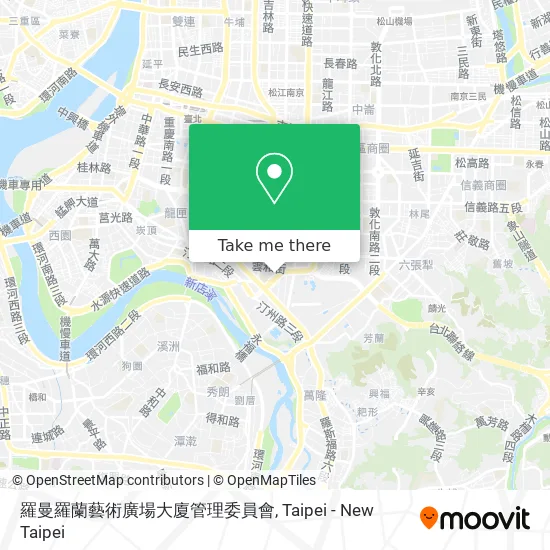 羅曼羅蘭藝術廣場大廈管理委員會地圖