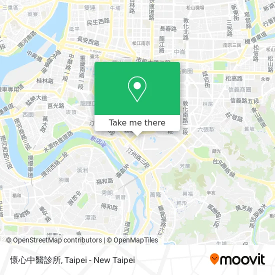 懷心中醫診所 map