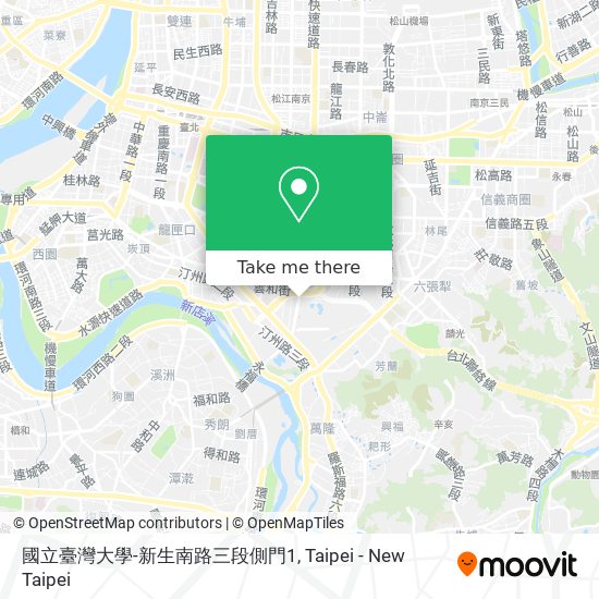 國立臺灣大學-新生南路三段側門1 map