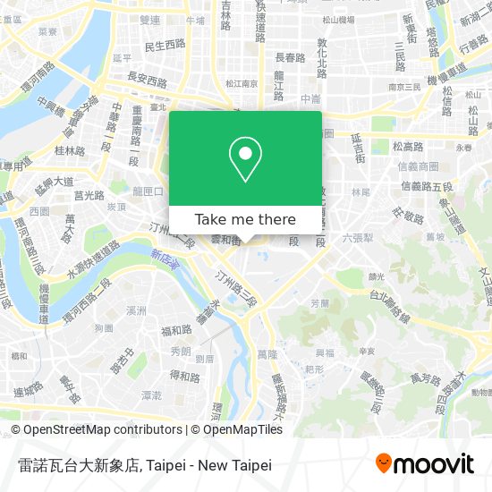 雷諾瓦台大新象店 map