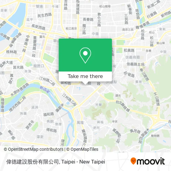 偉德建設股份有限公司 map