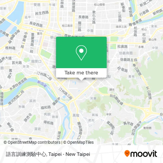 語言訓練測驗中心 map