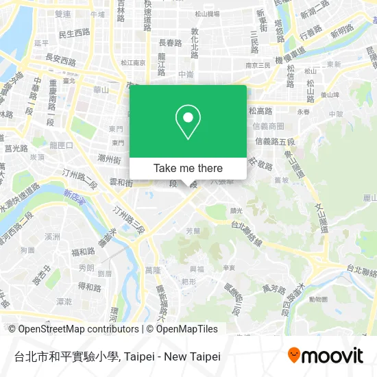 台北市和平實驗小學地圖