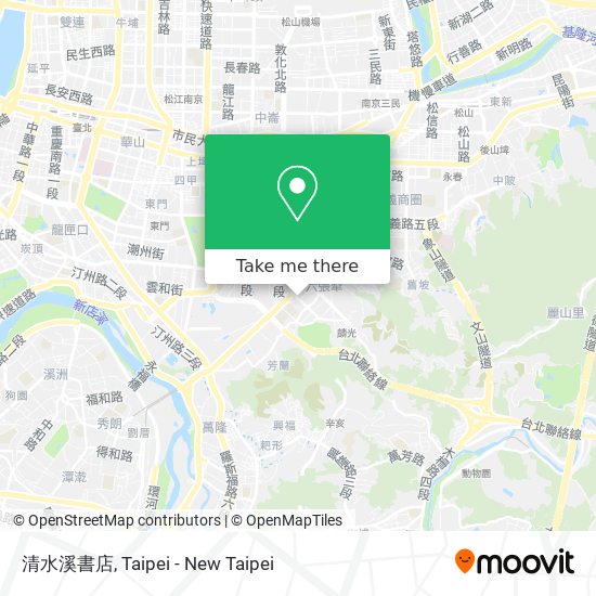 清水溪書店 map