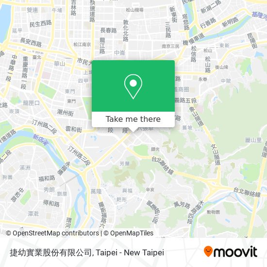 捷幼實業股份有限公司 map