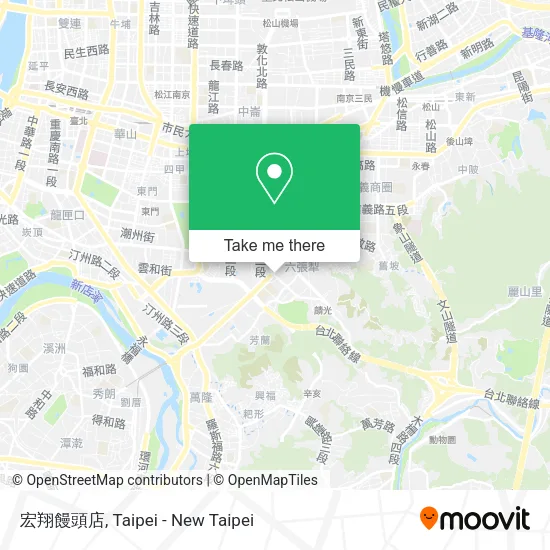 宏翔饅頭店 map
