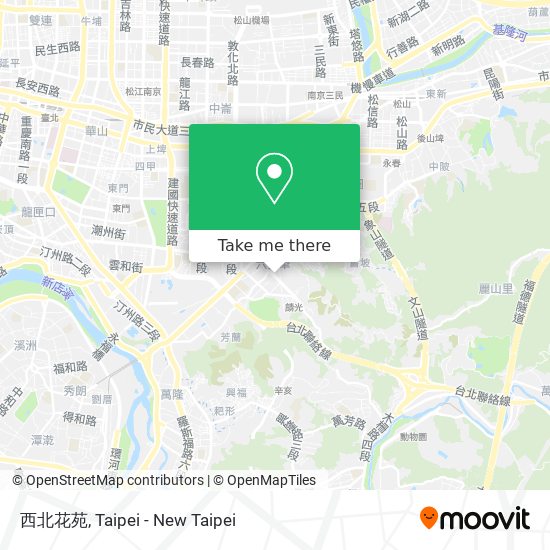 西北花苑 map