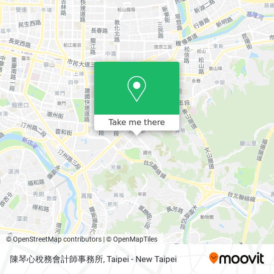 陳琴心稅務會計師事務所 map