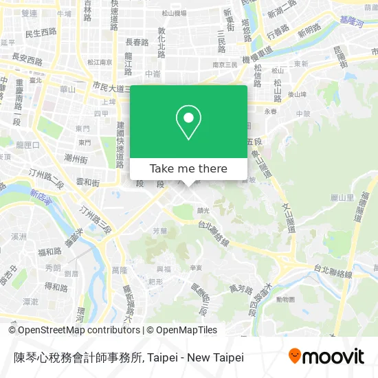 陳琴心稅務會計師事務所地圖