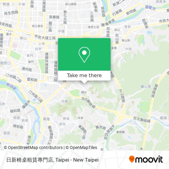 日新椅桌租賃專門店 map