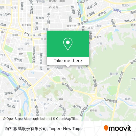 領袖數碼股份有限公司 map