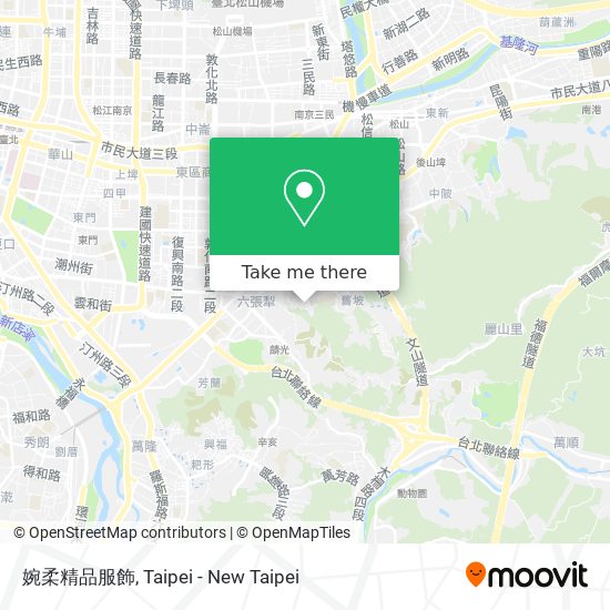 婉柔精品服飾地圖