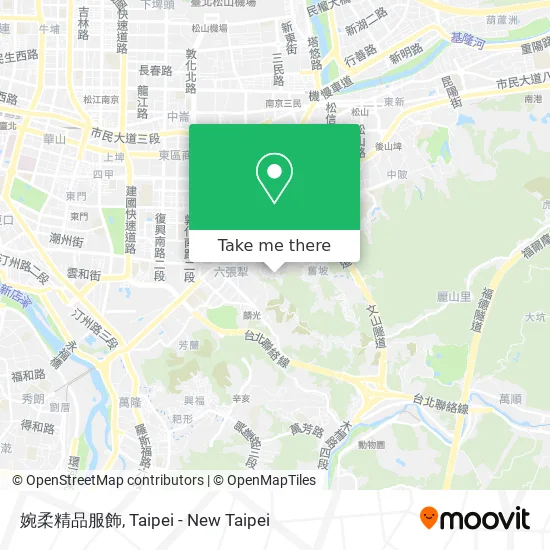 婉柔精品服飾 map