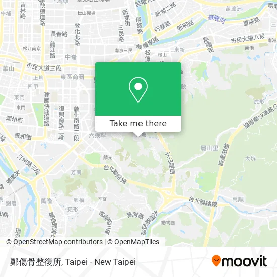 鄭傷骨整復所地圖