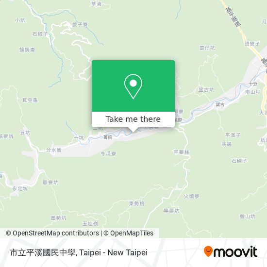 市立平溪國民中學 map