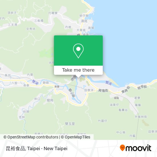 昆裕食品地圖