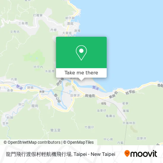 龍門飛行渡假村輕航機飛行場 map