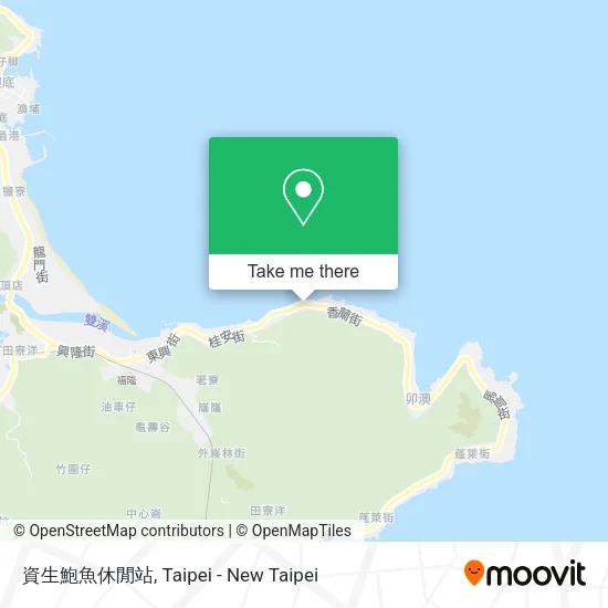 資生鮑魚休閒站地圖